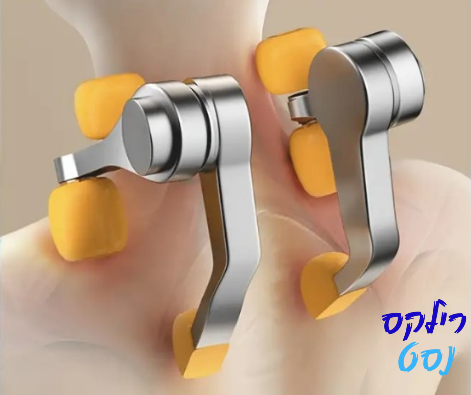 מעסה צוואר וכתפיים להקלה על מתח וכאב